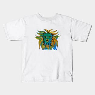 Leo Zodiac Sign Kids T-Shirt